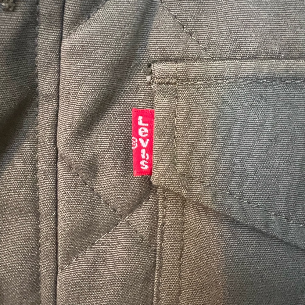 NWOT: Levi's Men's Cotton Diamond Quilted Jacket - Picture 3 of 6